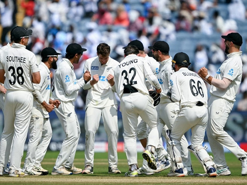 New Zealand Stuns India with Historic 3-0 Test Series Sweep