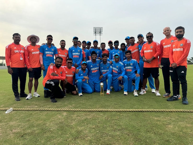 India U-19s Complete 3-0 Sweep of Australia in Youth ODI Series