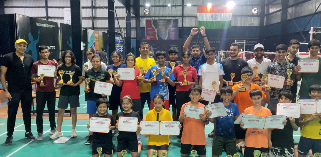 Flow Sports Life Badminton Academy Dominates Gurugram District Championship