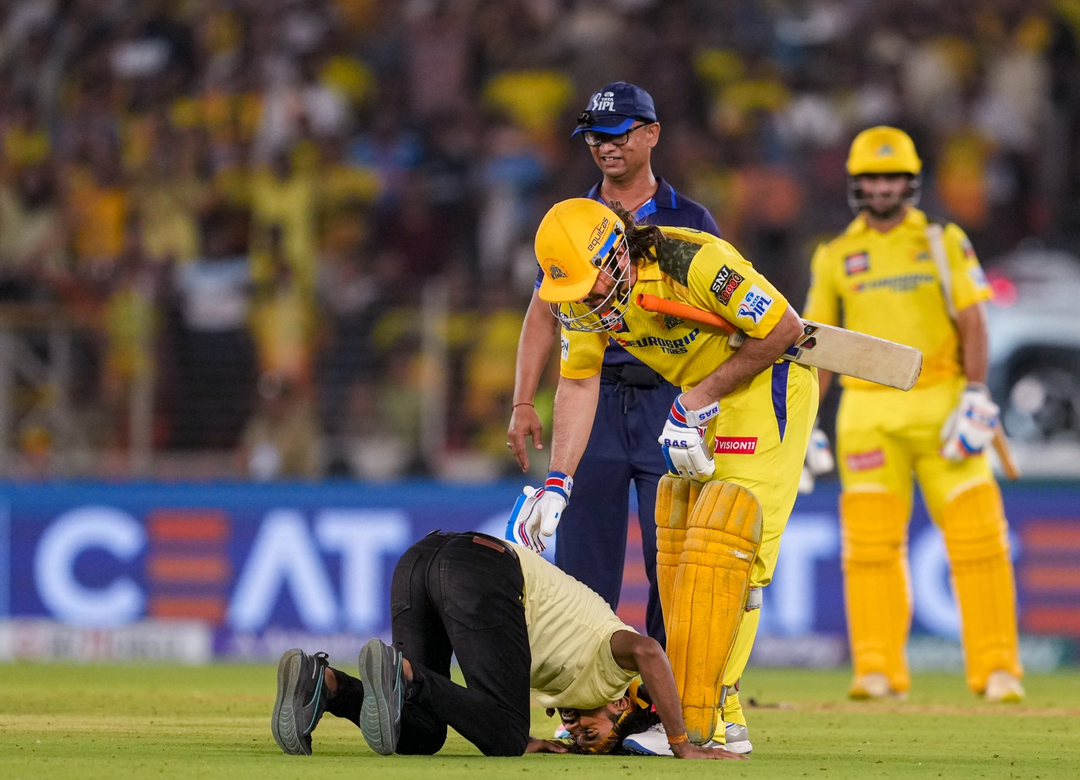 Dhoni's Compassionate Promise: Fan Invades Pitch, Receives Surgery Pledge