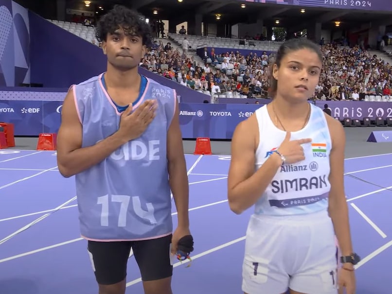 Indian Sprinter Simran Sharma Qualifies for 100m - T12 Final at Paris Paralympics