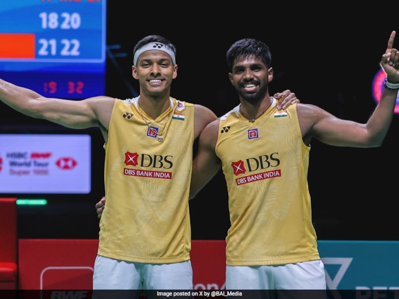 Satwik and Chirag Reach Thailand Open Final, Eyeing Title Defense