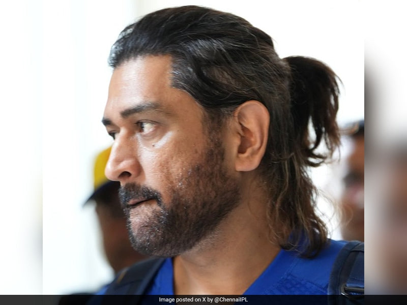 MS Dhoni Unveils 'Samurai' Look Ahead of CSK's Crucial IPL Clash