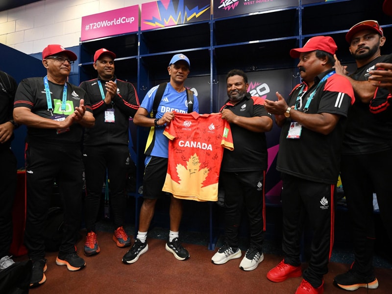 Rahul Dravid's Heartfelt Speech Inspires Canadian Cricketers