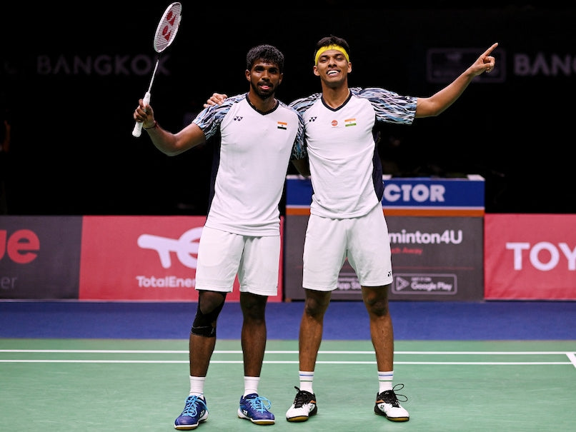 Indian Badminton Duo Shetty and Rankireddy Conquer World No. 1 Ranking