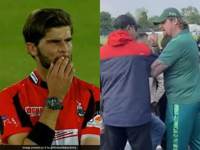 Afghan Fan Misbehaves with Pakistan's Shaheen Afridi in Dublin