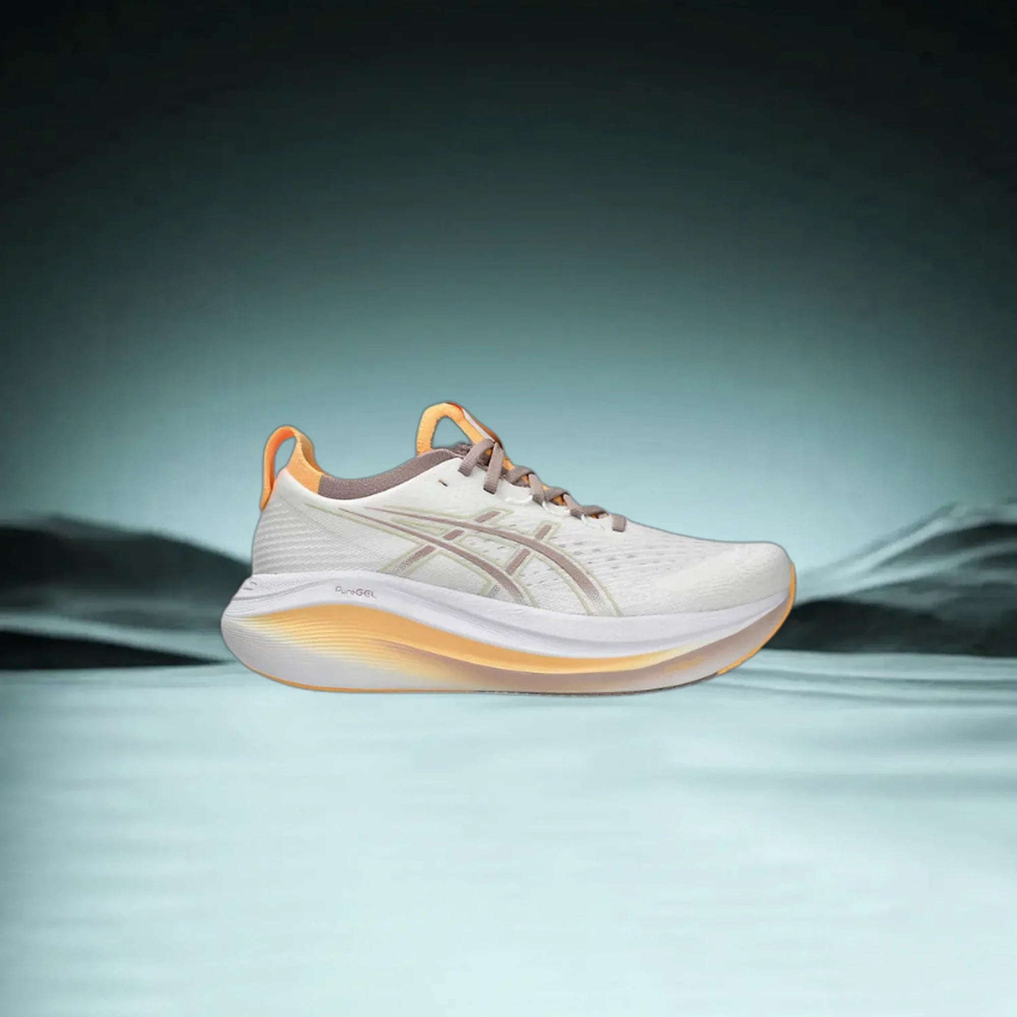 Asics GEL-NIMBUS 27 1011B958.102 Running Shoes on clean background