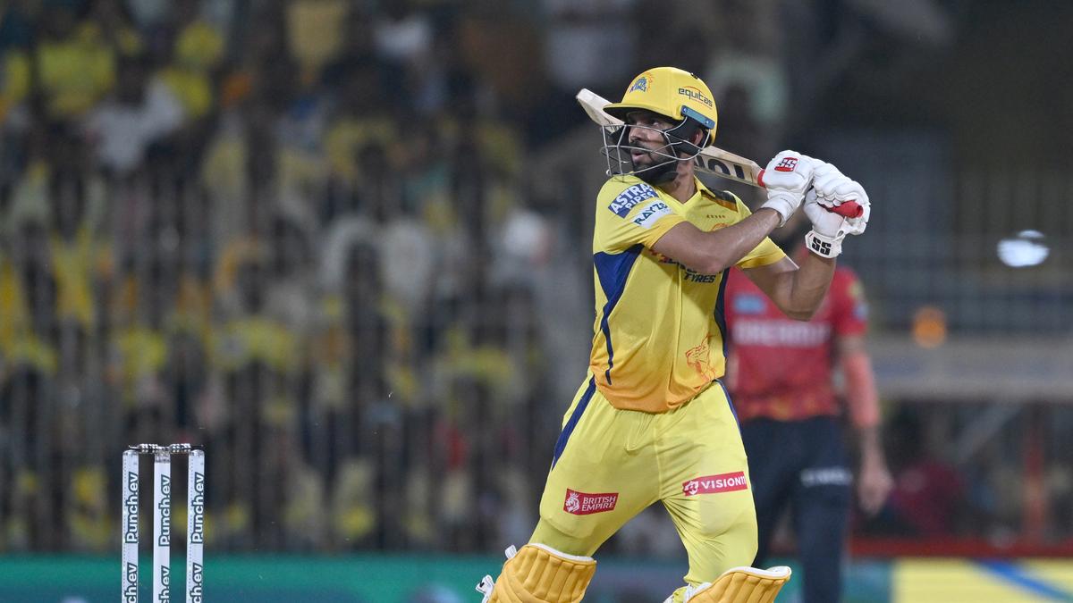 Gaikwad's Fifty Not Enough as CSK Post Modest 162 Against PBKS