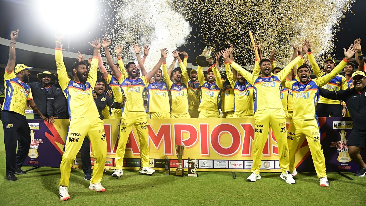 Mysore Warriors Crowned Maharaja Trophy Champions with 45-Run Victory