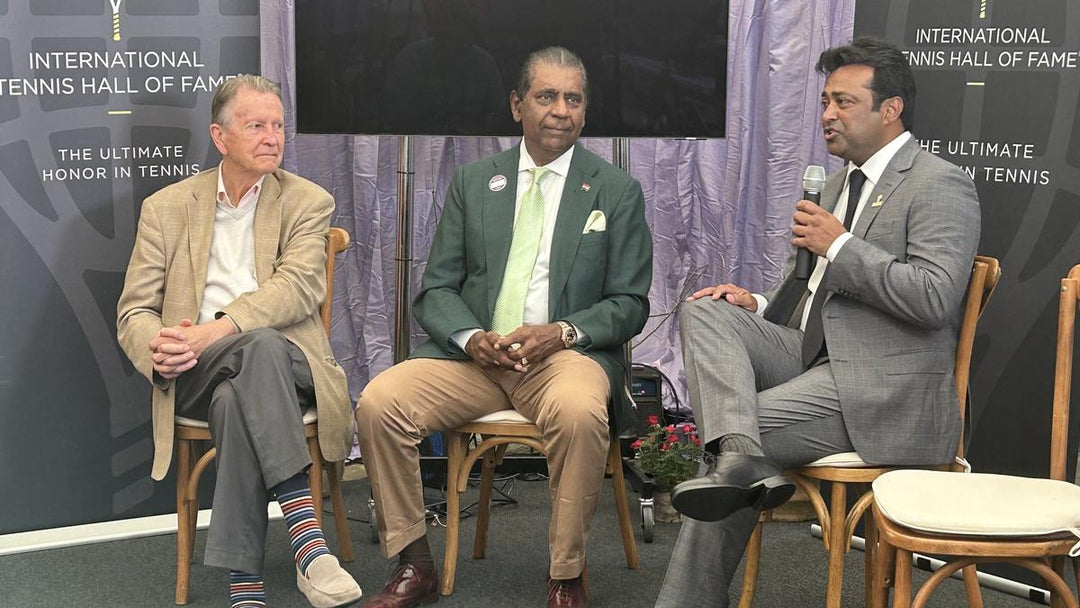 Tennis Legends Amritraj, Paes, and Evans Inducted into Hall of Fame