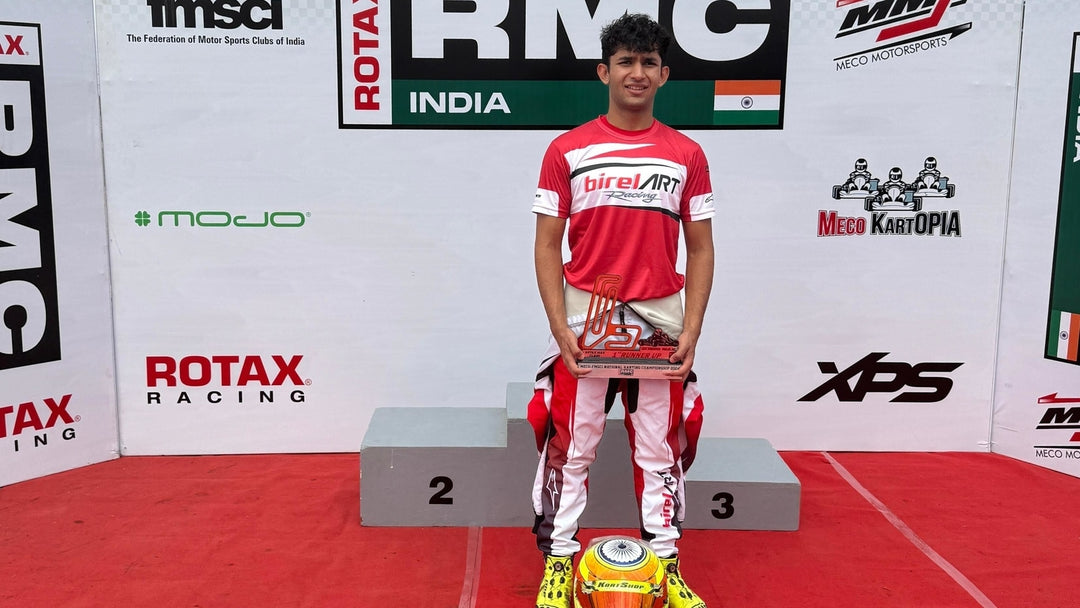 Hunner Singh Clinches Second Place at National Karting Championship Round 2