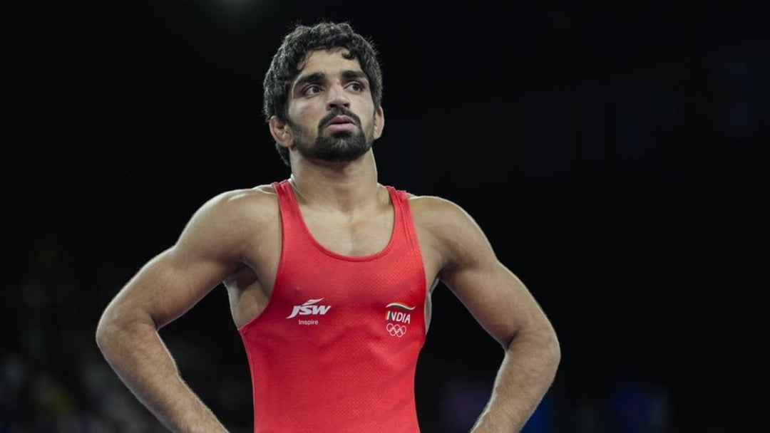 Indian Wrestler Aman Sehrawat Loses Olympic Gold Medal Hopes in Semifinal