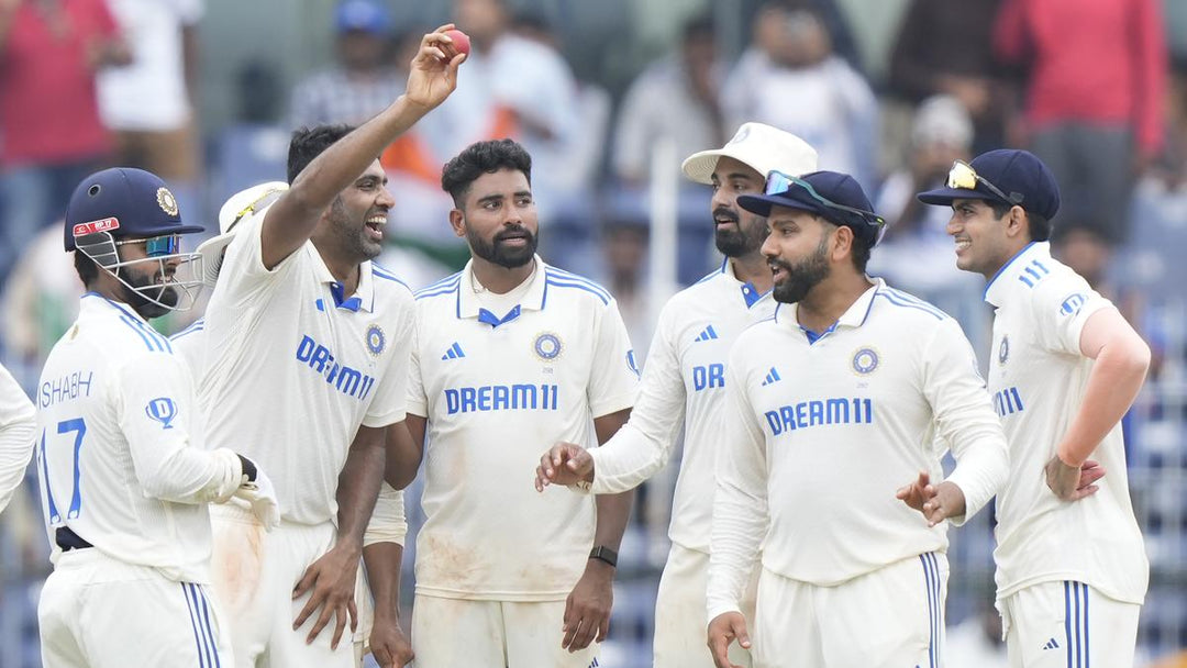 India Crush Bangladesh by 280 Runs, Ashwin Stars with Six-Wicket Haul