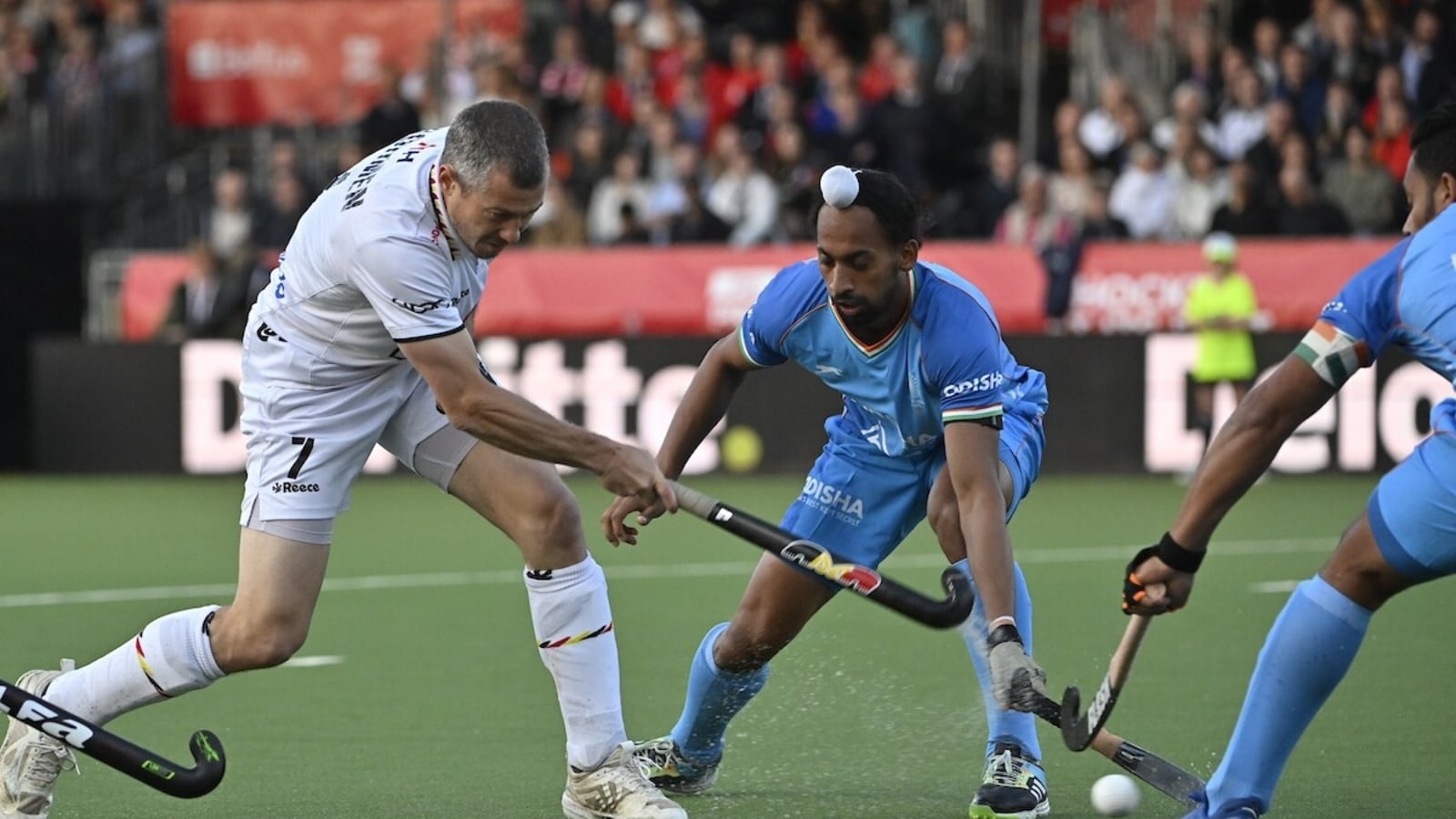 India Men's Hockey Team Falls to Belgium in FIH Pro League