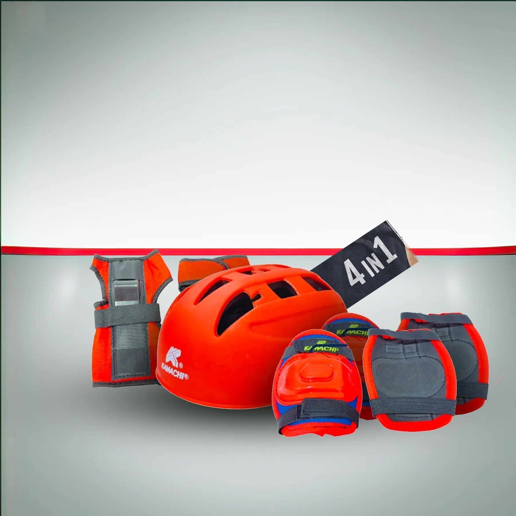 Kamachi PE-88 (4in1) Skating Protection Equipment Set review by a passionate skater