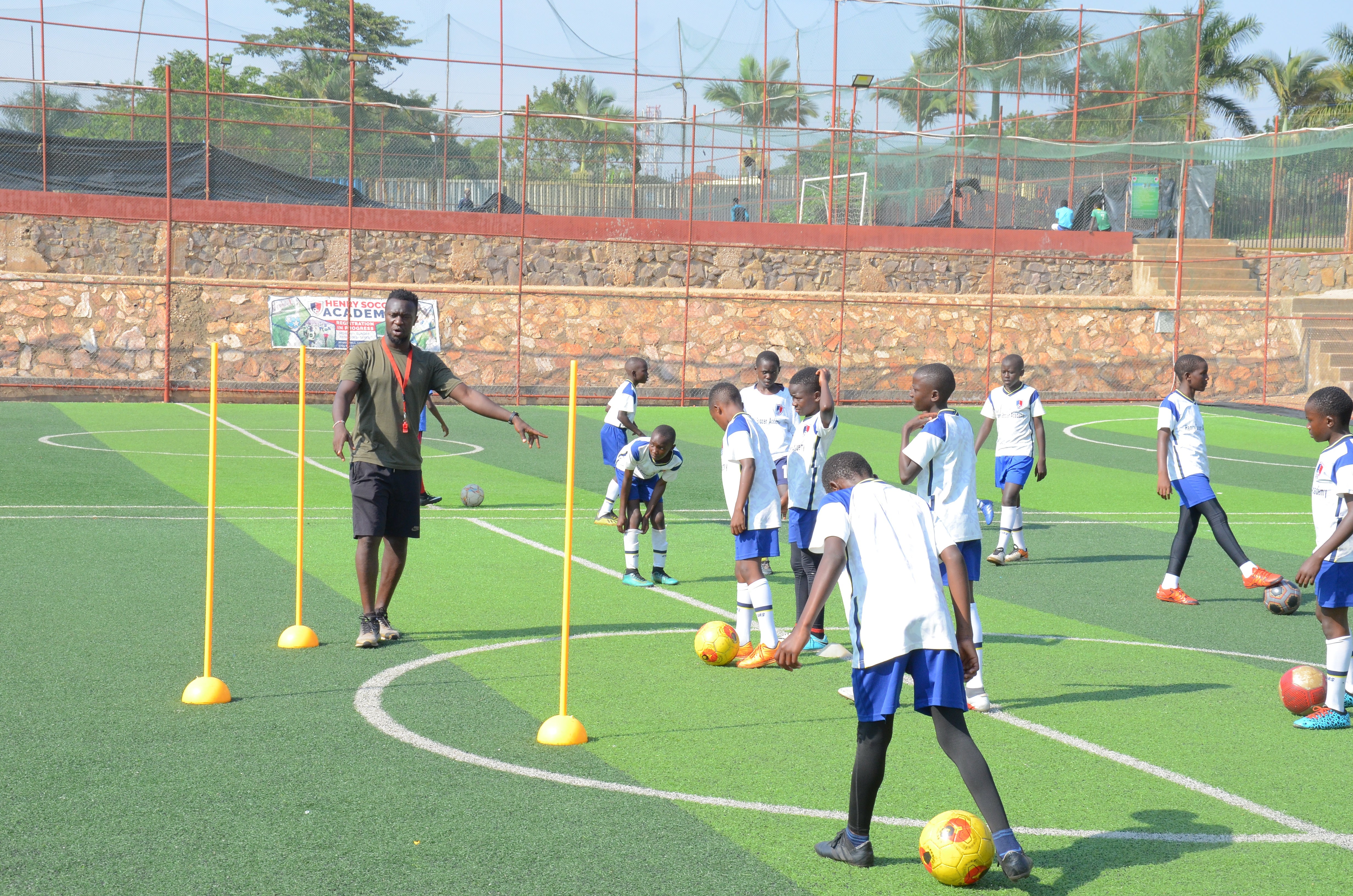 Football coaching and drills