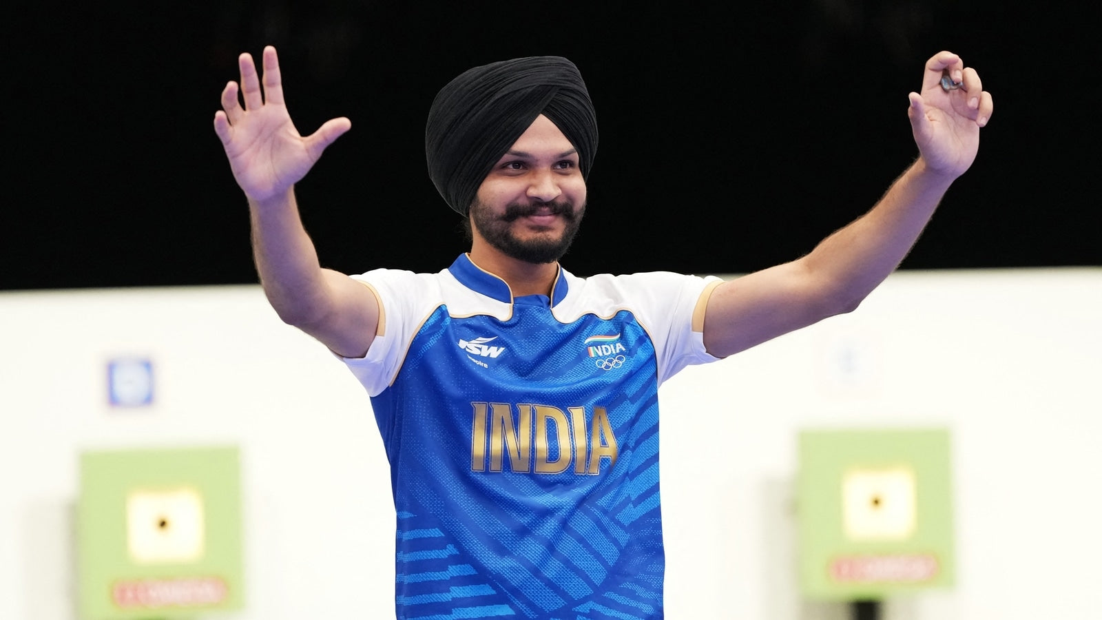 Sarabjot Singh and Manu Bhaker Win Historic Bronze in Shooting at Paris Olympics 2024