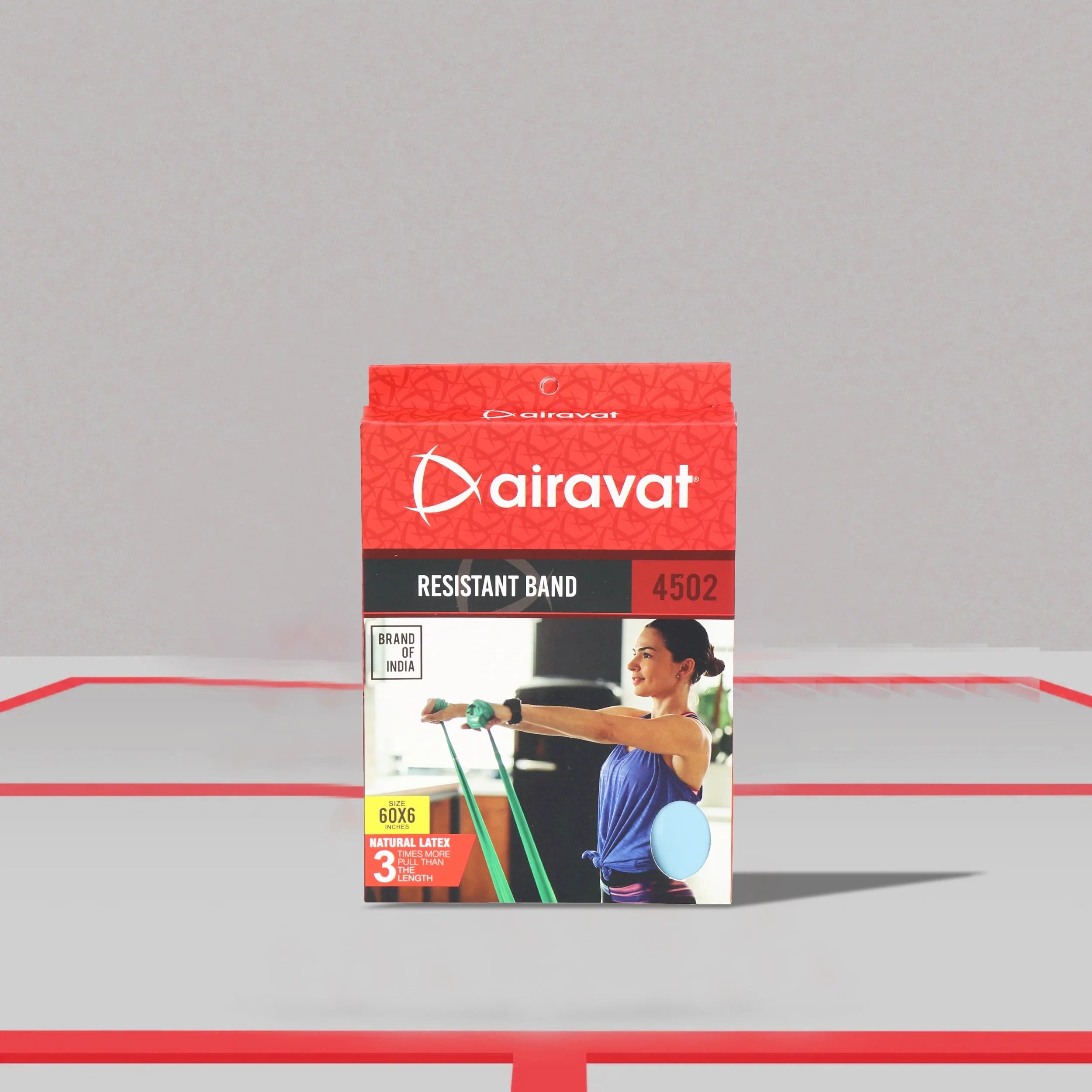 A calming wellness journal entry on using resistance bands for recovery.