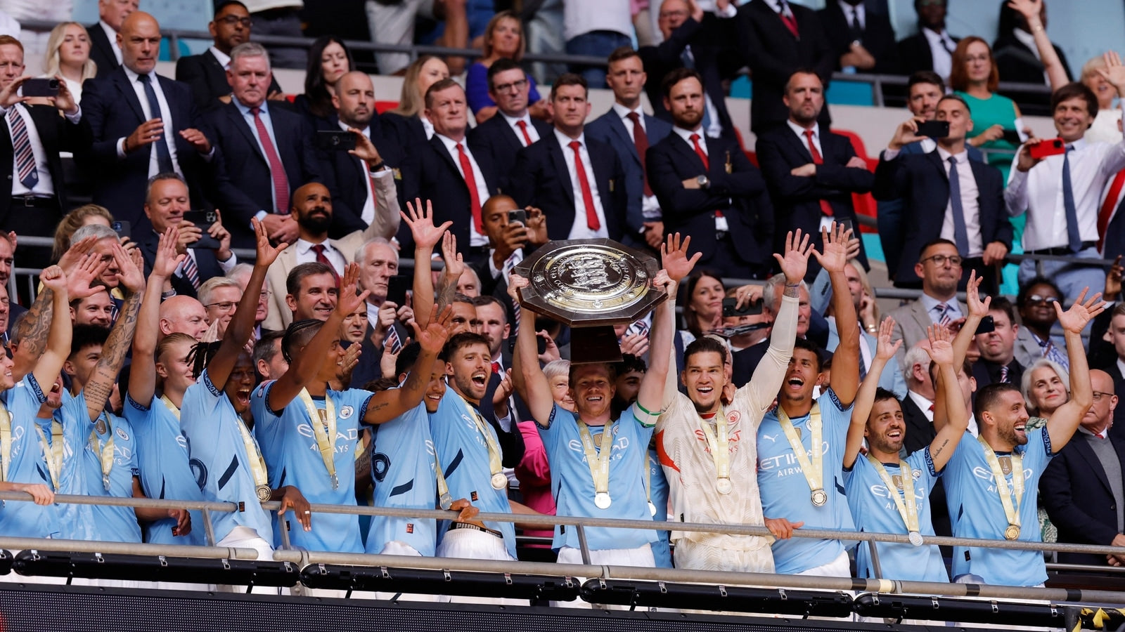 Manchester City Win Community Shield in Penalty Shootout Thriller