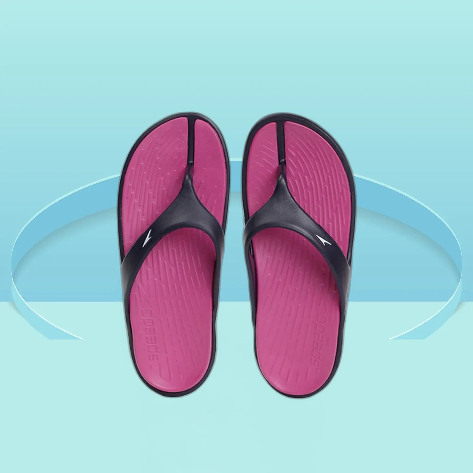 A serene yoga setting featuring Speedo Women's Footwear.