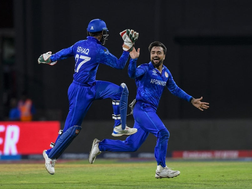 Afghanistan Stuns Bangladesh, Qualifies for Historic T20 World Cup Semi-Finals