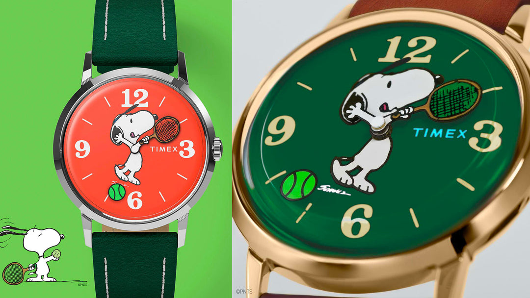 Timex and Peanuts Team Up for Limited-Edition Snoopy Tennis Watch