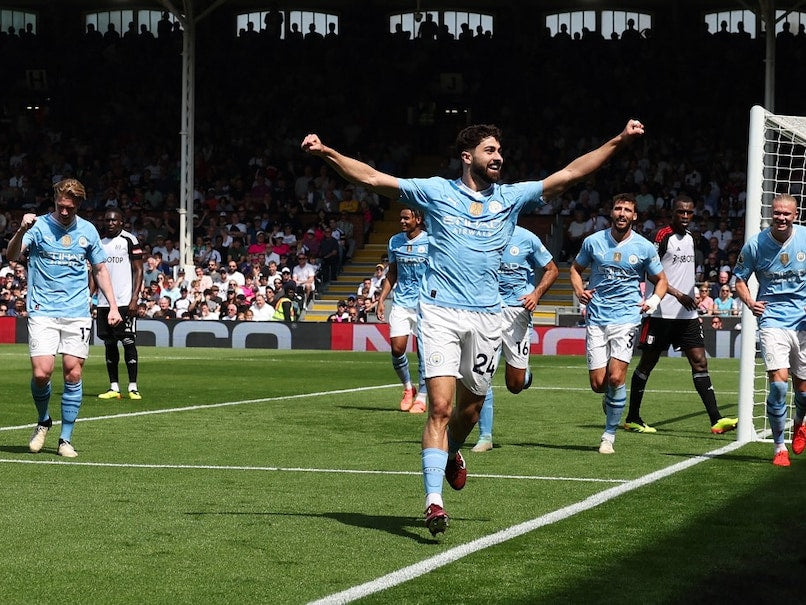 Manchester City Thrash Fulham, Burnley Relegated as Title Race Heats Up