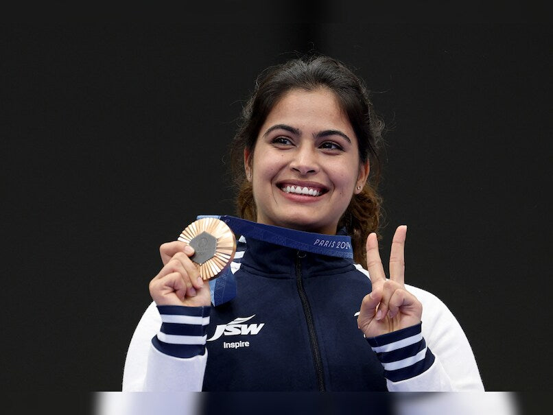 Manu Bhaker Wins Historic Bronze in Paris Olympics, Becomes First Indian Woman Shooter to Medal