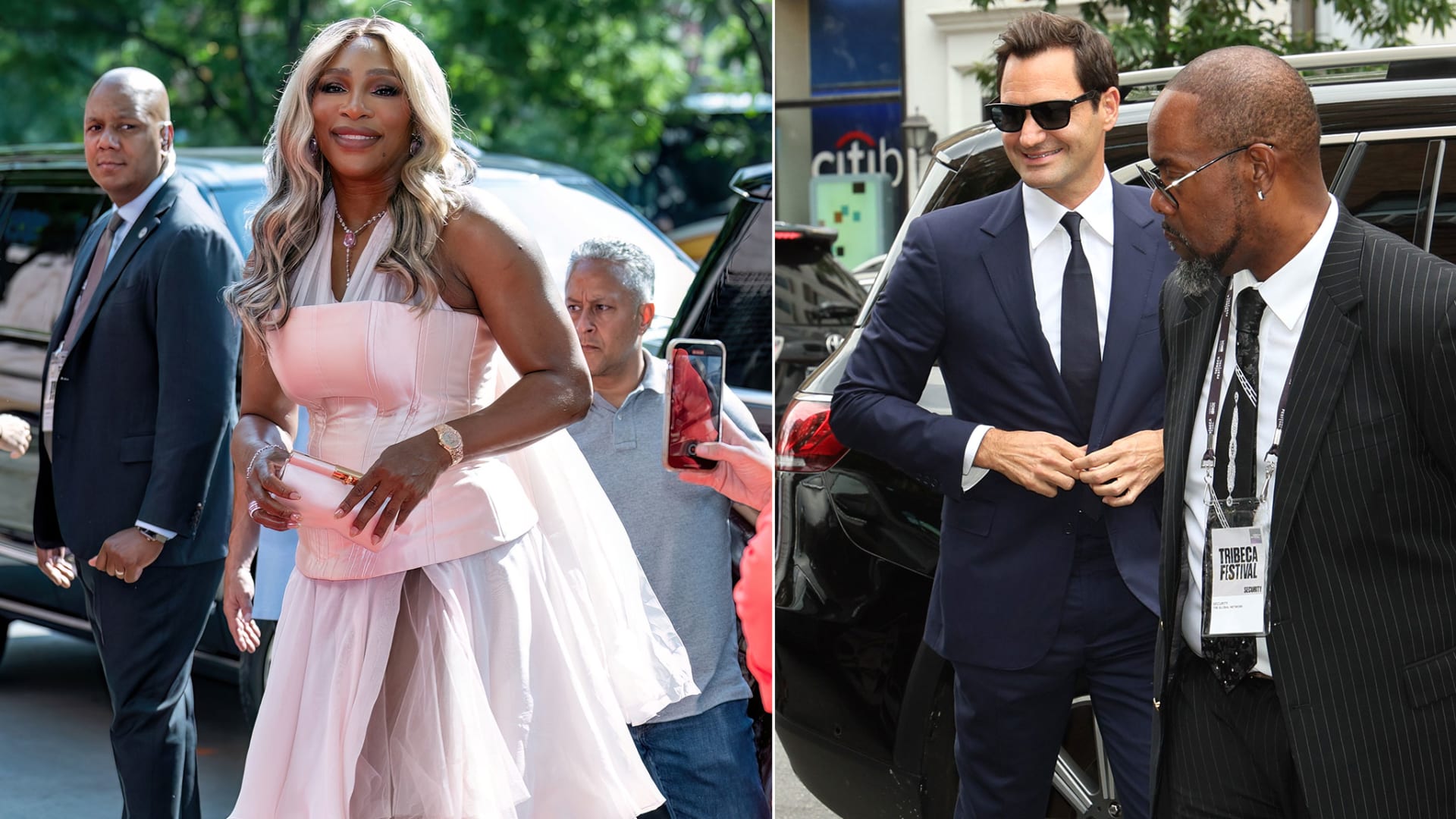 Tennis Legends Federer and Williams Hit the Red Carpet for Documentary Premieres