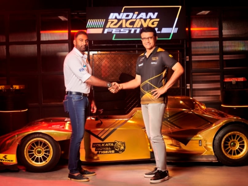 Sourav Ganguly Unveiled as Kolkata Royal Tigers Owner for Indian Racing Festival