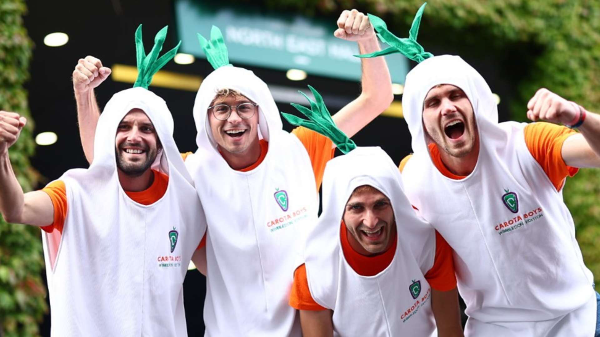 Carota Boys Embrace Wimbledon's All-White Tradition