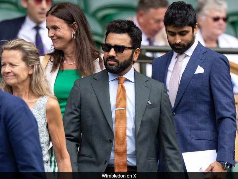 Rohit Sharma Graces Wimbledon Semi-Finals After T20 World Cup Triumph