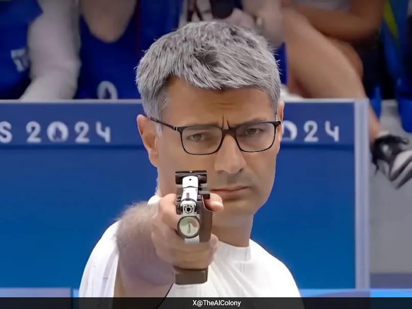 Olympic Pistol Sharpshooter Yusuf Dikec Trademarks Viral Stance