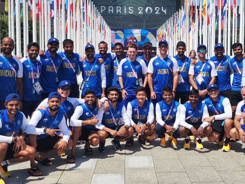 Indian Men's Hockey Team Arrives in Paris for 2024 Olympics