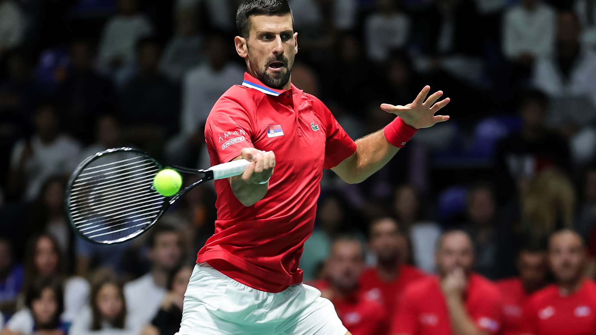 Djokovic Dominates in Davis Cup Return, Serbia Takes 2-0 Lead