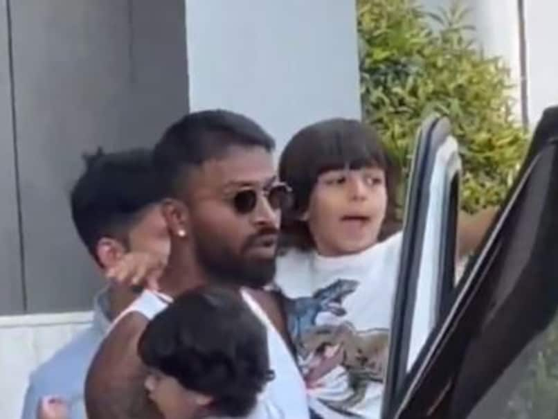 Hardik Pandya Reunited with Son Agastya After Divorce