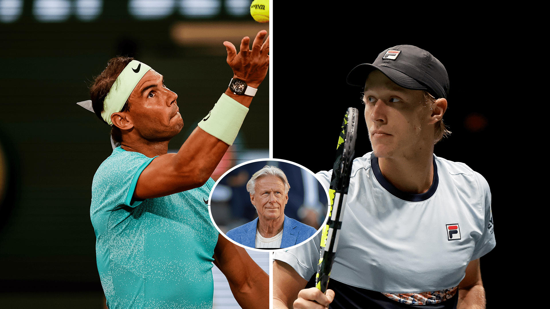 Nadal to Face Borg's Son in Historic Nordea Open Clash