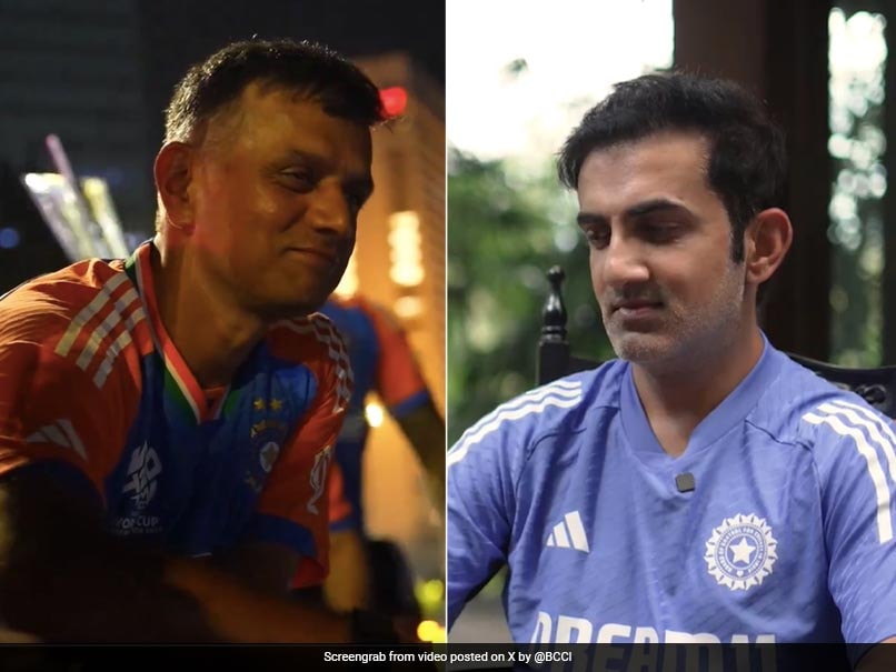 Rahul Dravid's Heartfelt Message to Gautam Gambhir as Team India's New Coach