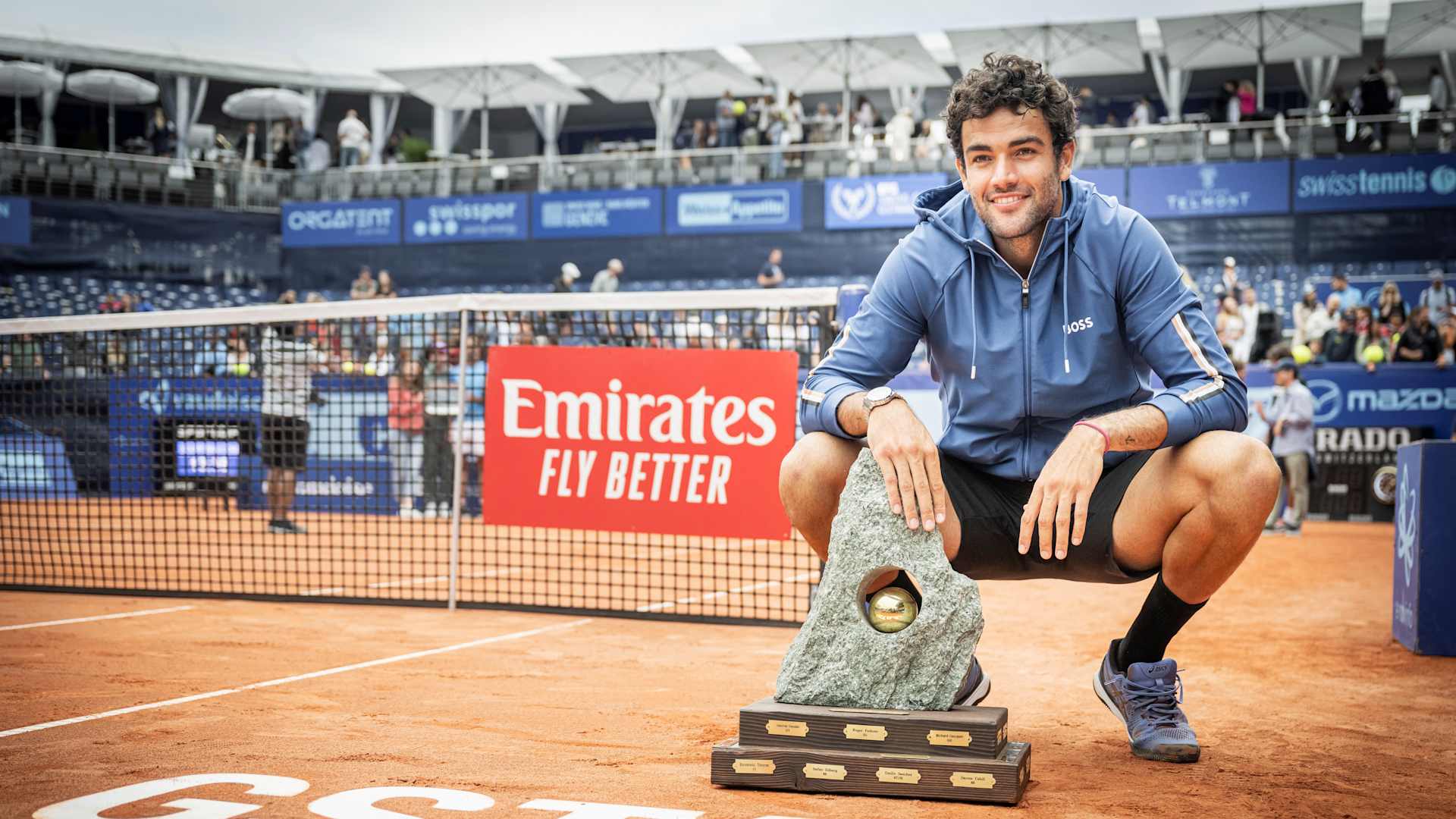 Berrettini Claims Second Swiss Open Title in Gstaad