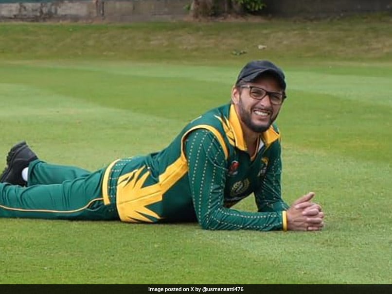 Shahid Afridi Disappoints with Golden Duck in WCL Match