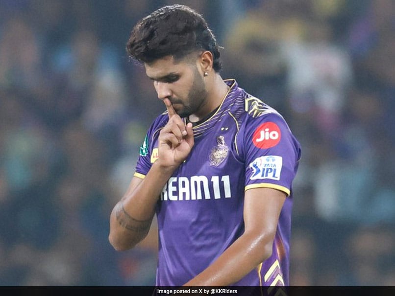 KKR Pacer Harshit Rana Teases BCCI with On-Field Celebration