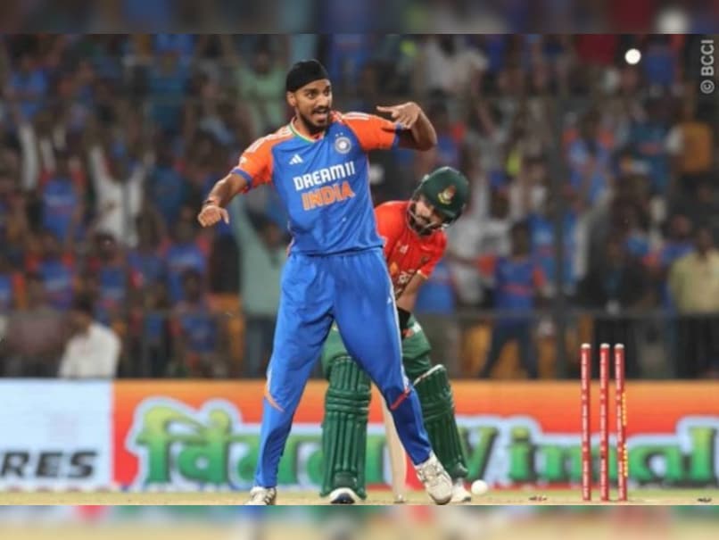 Arshdeep Singh Nears Record for Most T20I Wickets by Indian Bowler in a Year