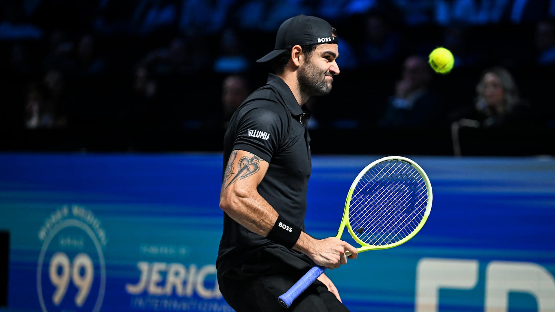 Berrettini Edges Tiafoe in Thrilling Vienna Encounter