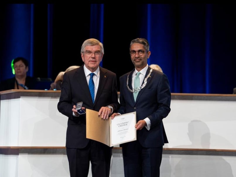 Abhinav Bindra Receives Prestigious Olympic Order for Outstanding Contributions