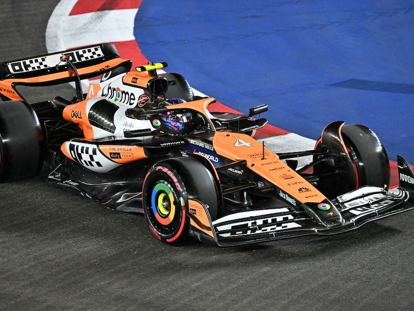 Norris Stuns Verstappen to Claim Singapore Grand Prix Pole