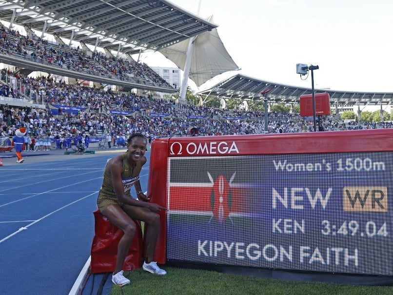 Faith Kipyegon Shatters 1500m World Record, Eyes Olympic Glory