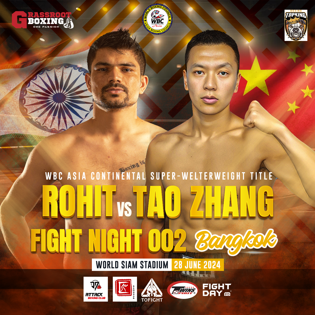 All Roads Lead to Bangkok: WBC Asia Continental Super-Welterweight Title Fight