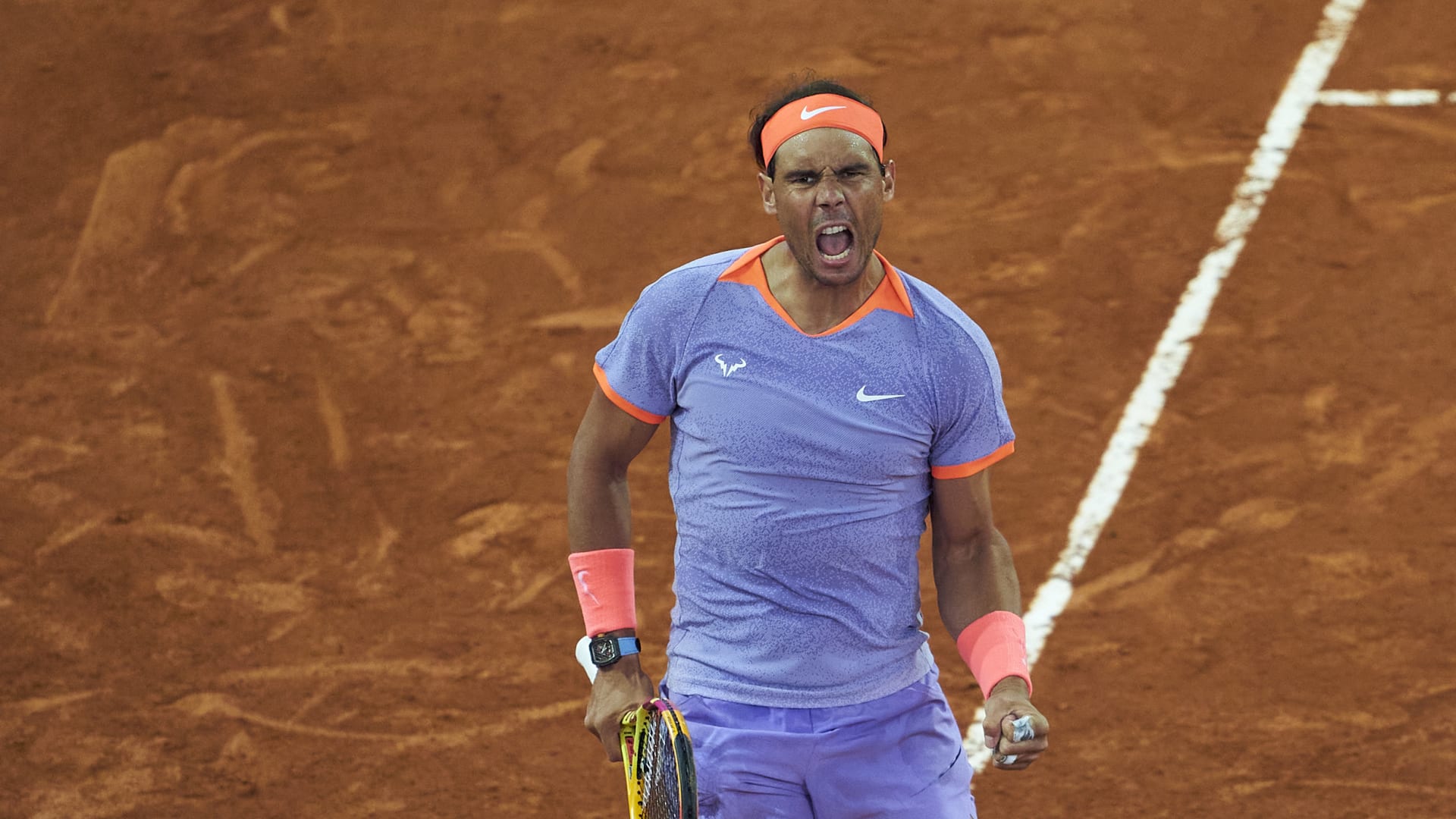 Nadal Triumphs in Madrid, Defeats De Minaur for First Top 50 Win of 2024