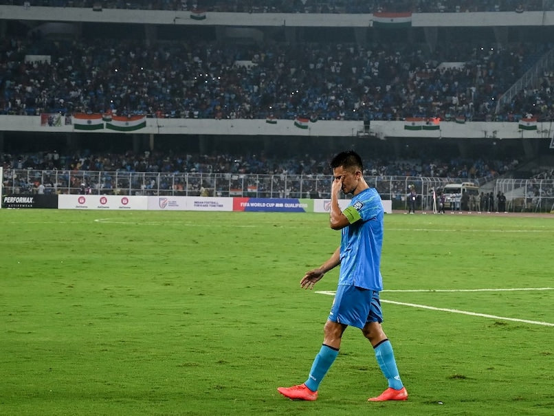 Sunil Chhetri Bids Farewell to International Football in Tearful Farewell