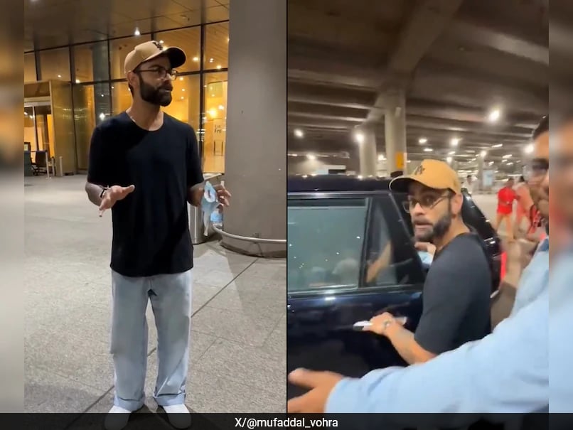 Kohli Spotted at Mumbai Airport, Paparazzi Urges Him to "Light Up" BGT